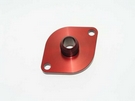 -12AN MANIFOLD OUTLET W/ O-RING RED